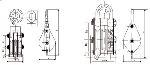 起重滑車結構圖